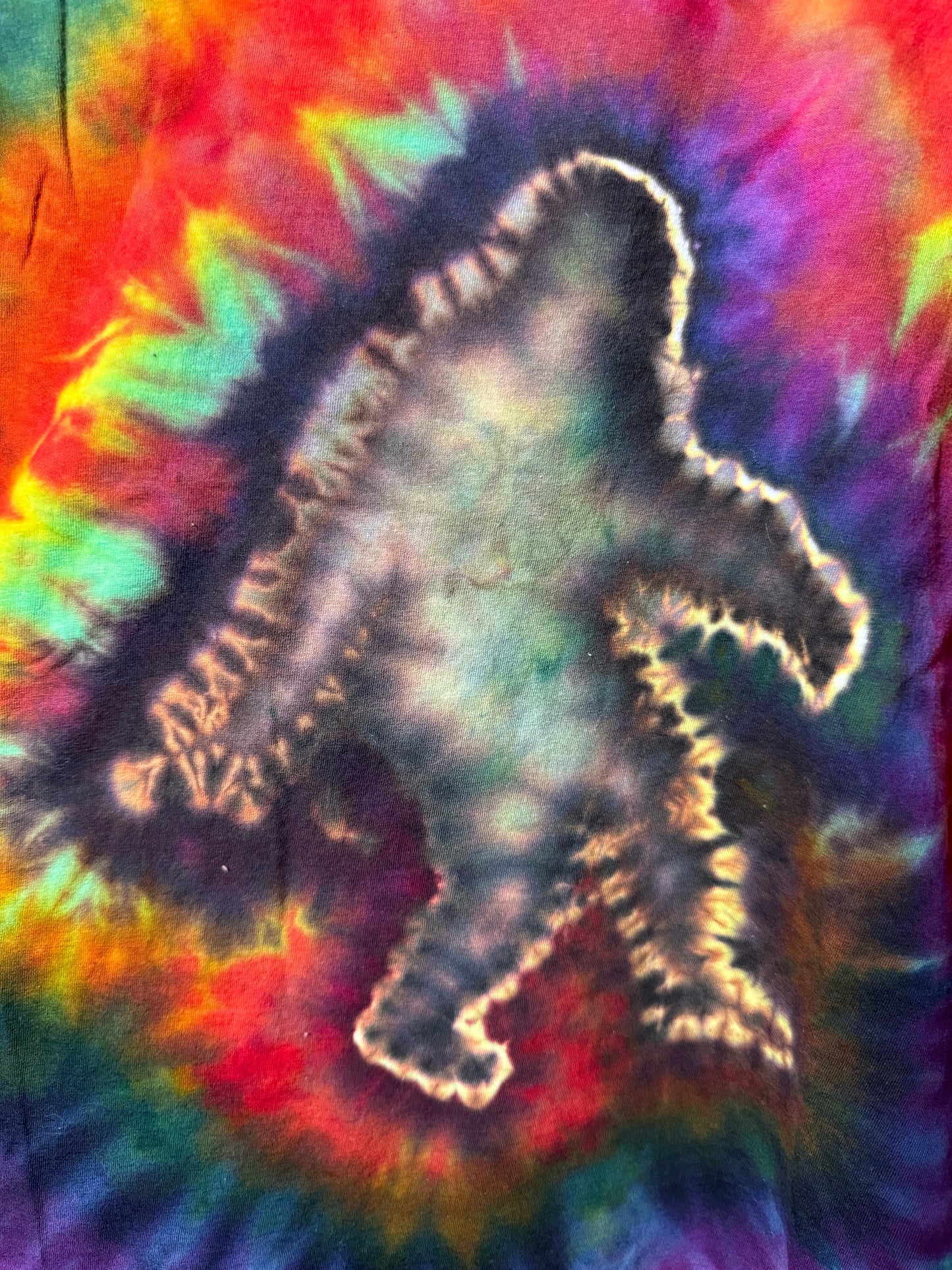Sasquatch Rainbow Tie Dye