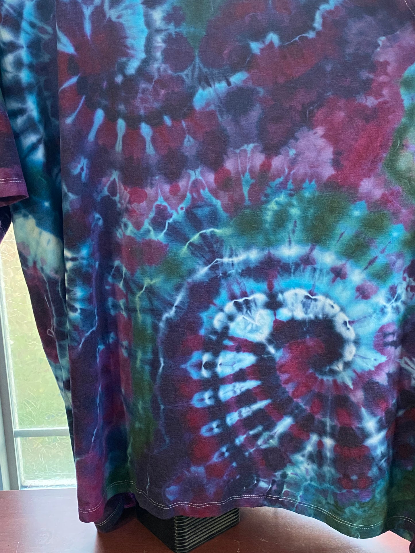 Double Spiral Geode Tie Dye