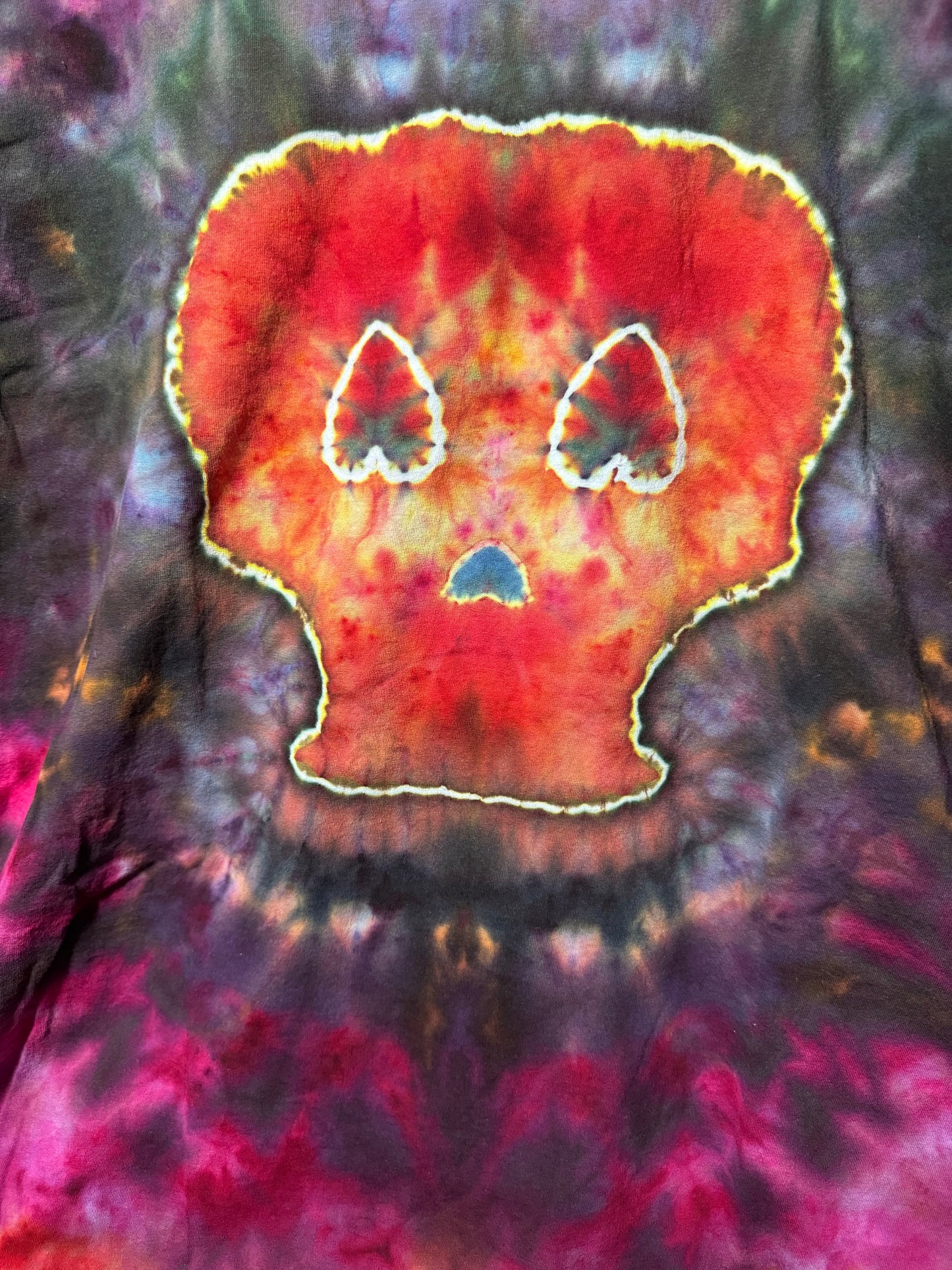 Skull Tie Dye