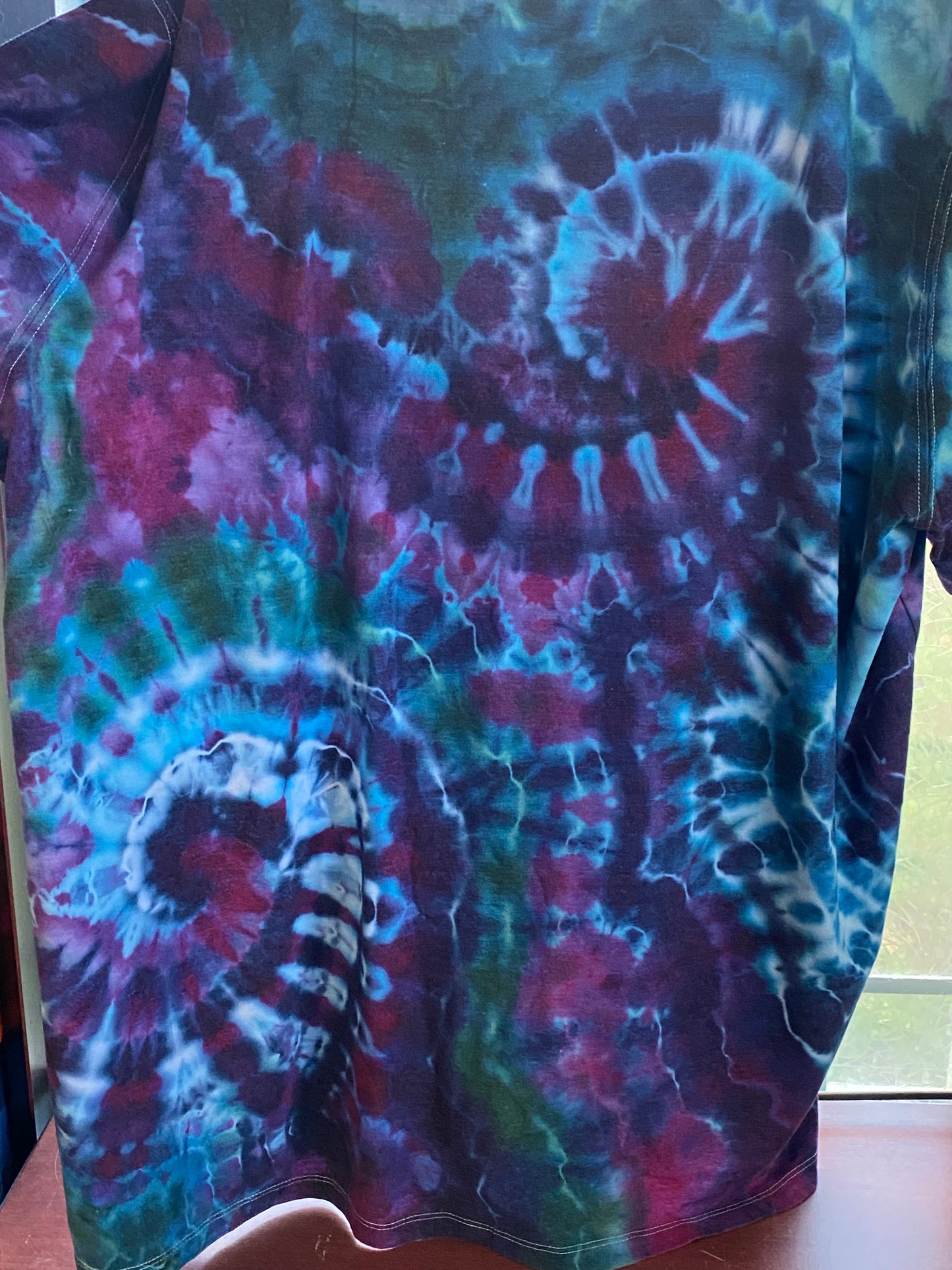 Double Spiral Geode Tie Dye