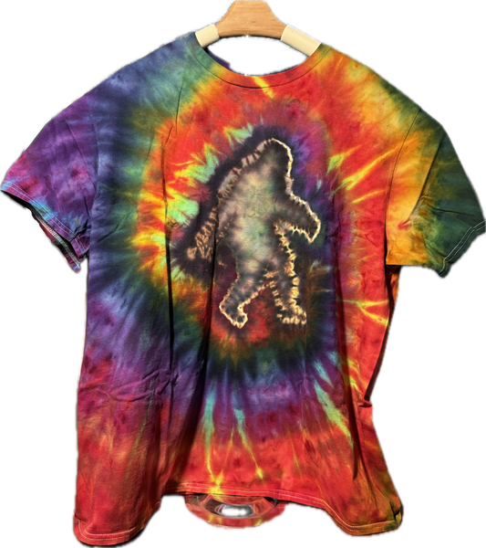 Sasquatch Rainbow Tie Dye