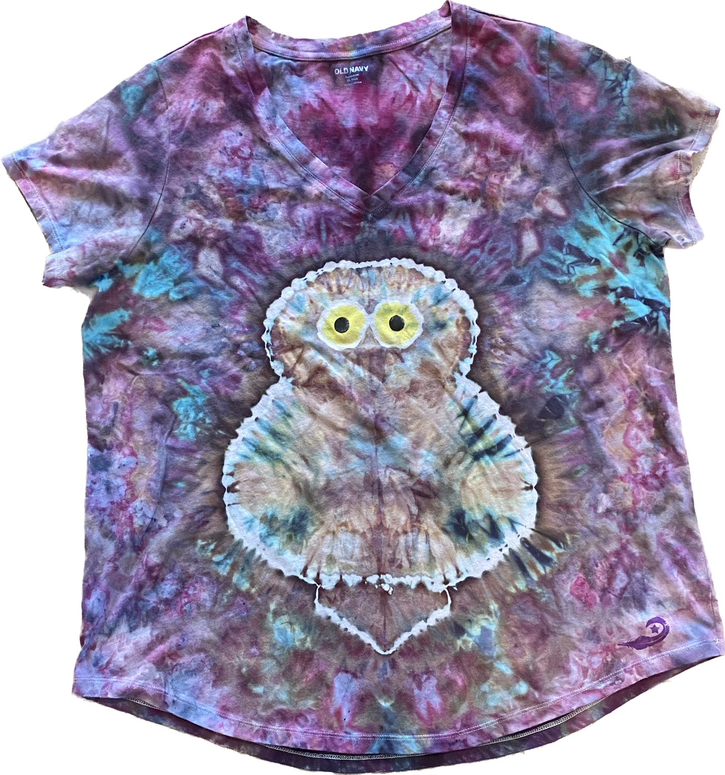 Owl Tie Dye T-shirt