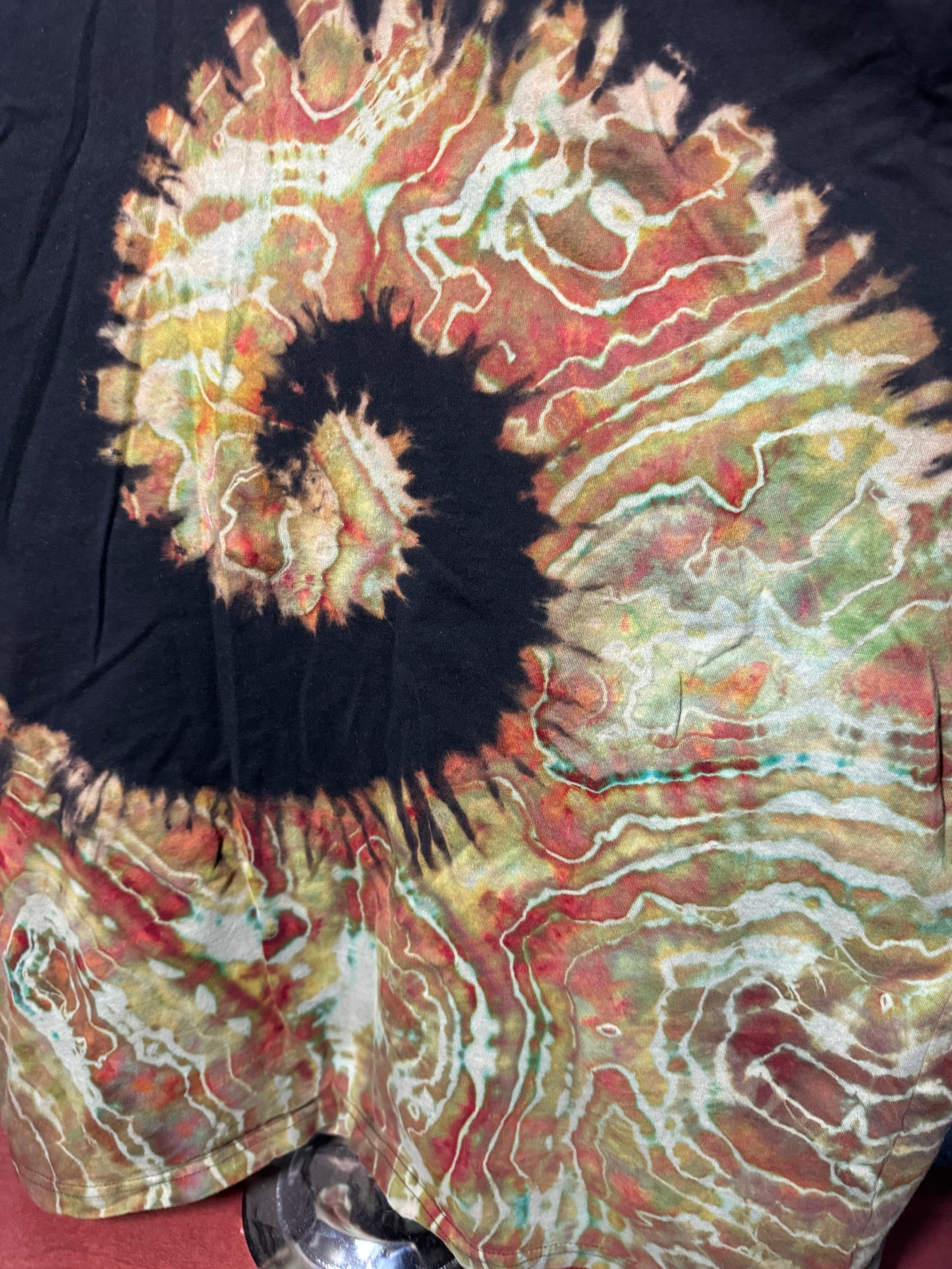 Geode Spiral Reverse Dye